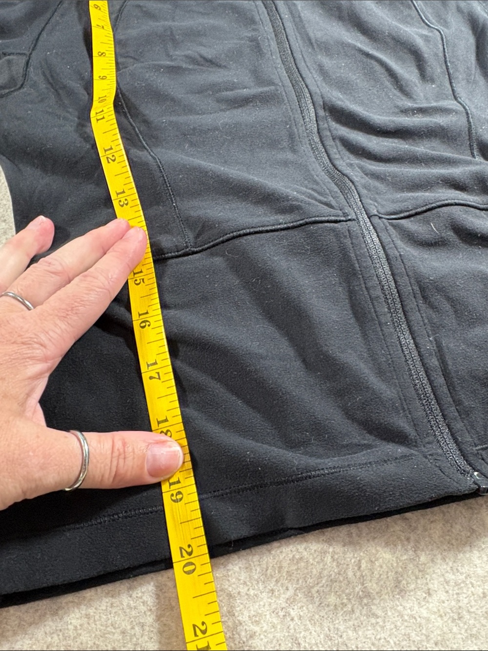 Lululemon Women’s Always Agile Jacket Black Size 4 EUC Full Zip - Picture 5 of 6